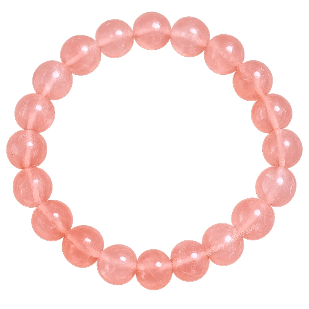 Cherry Quartz Bracelet (Elastic)