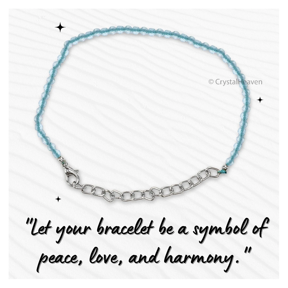 Green Chalcedony Bracelets - 2mm Faceted Beads (Silver)