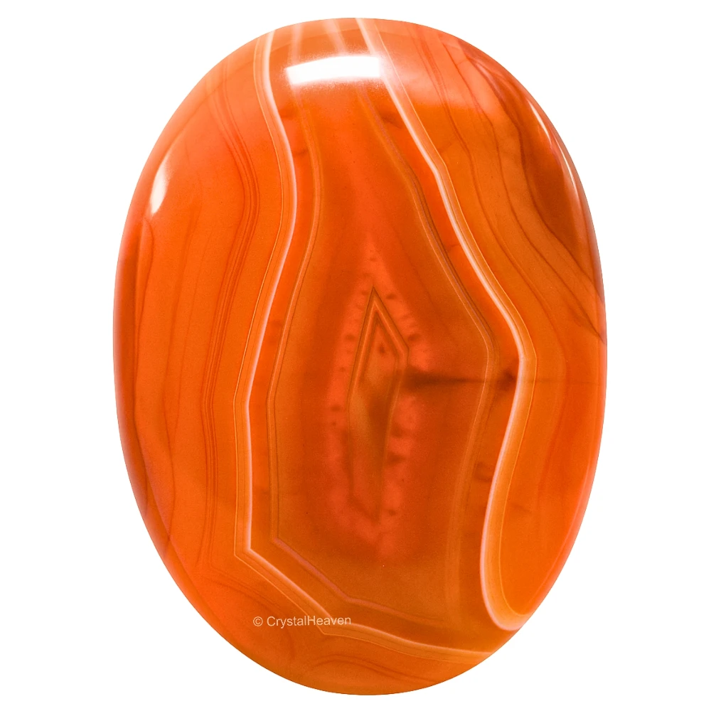 Carnelian Palm Stone