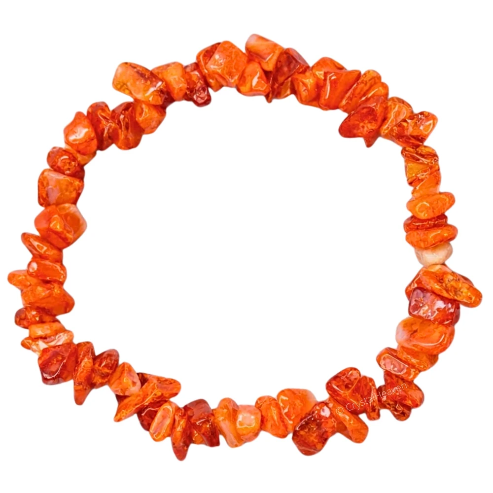 Carnelian Chips Bracelet