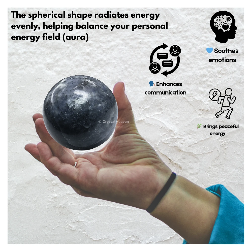 Iolite Sphere (2 Inch)