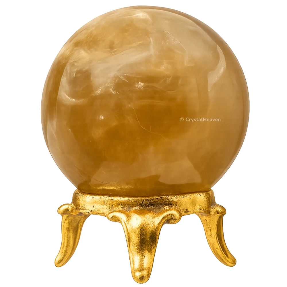 Citrine Sphere (2 Inch)