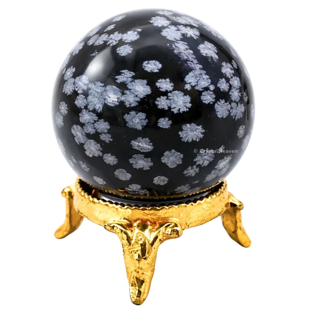 Snowflake Obsidian Sphere (1.5 Inch)