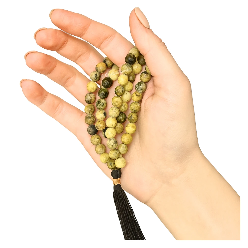 Serpentine Japa Mala (Without Knot)