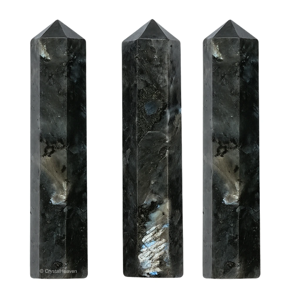 Larvikite Pencil Points (Set of 3)