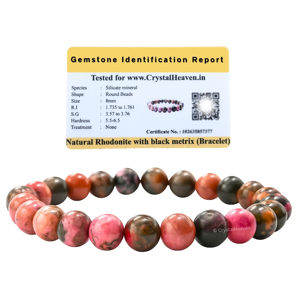 Rhodonite Bracelet (Elastic)