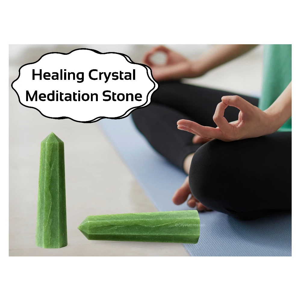 Light Green Aventurine Crystal Tower (2" to 3" inch)