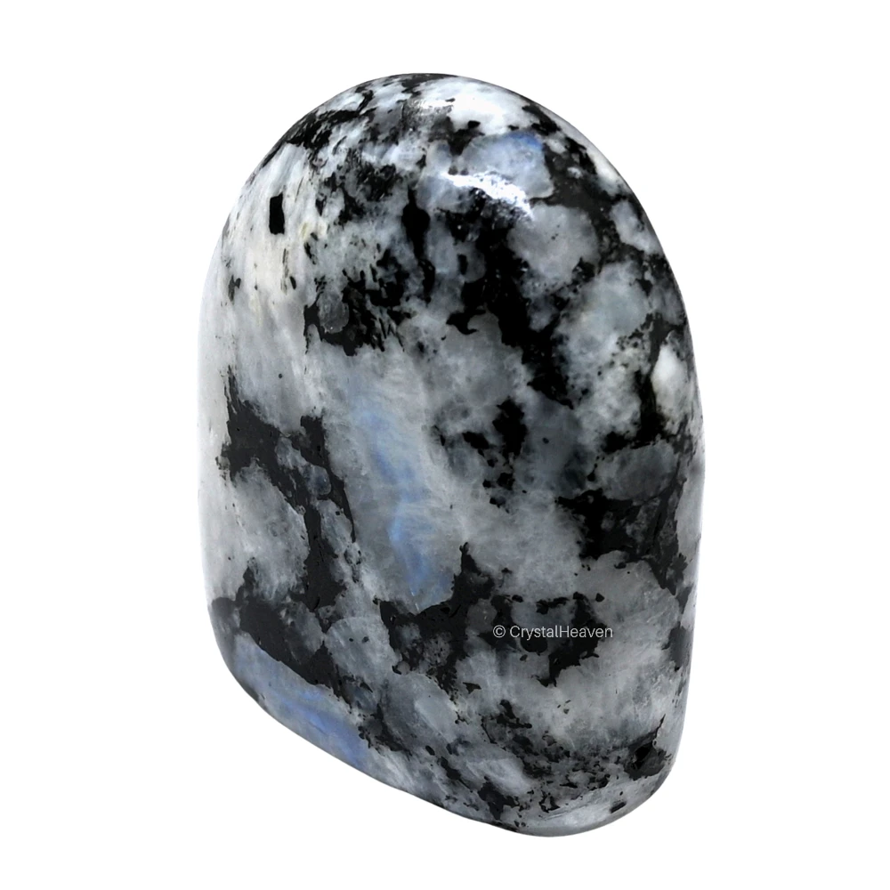 Rainbow Moonstone Standing Palm Stone (Large)