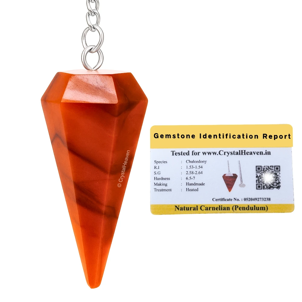 Carnelian Pendulum