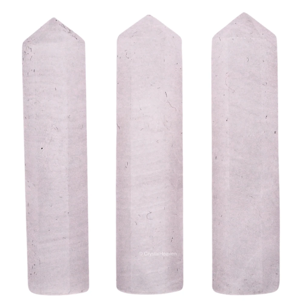 Pink Calcite Pencil Points (Set of 50)