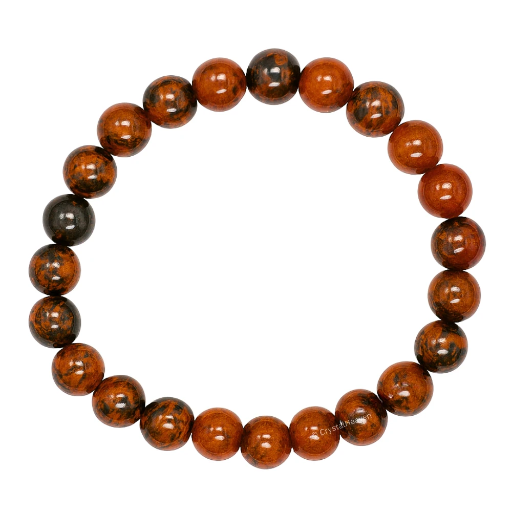 Mahogany Obsidian Bracelet (Elastic)