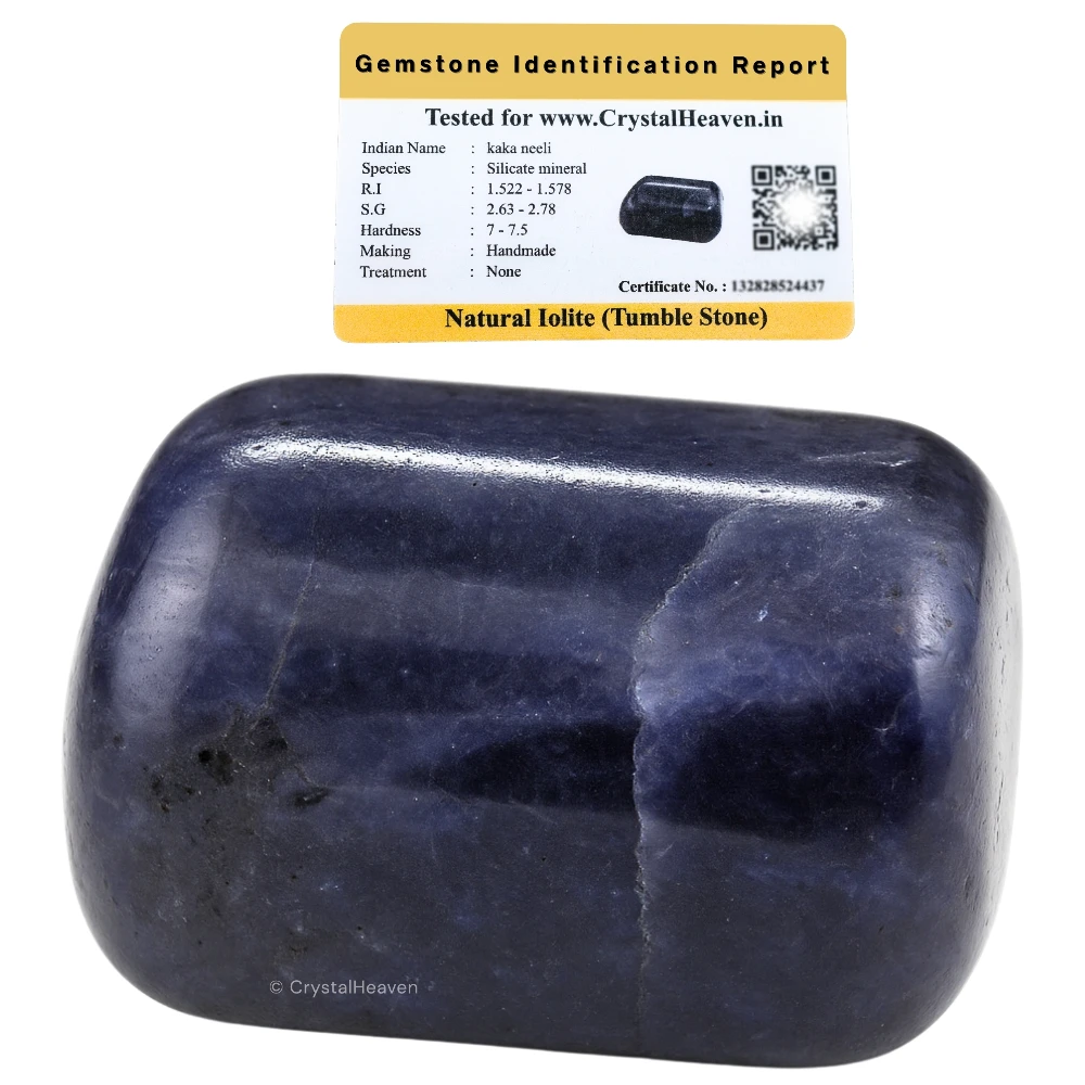Tumbled Iolite Stones (30 Gram)