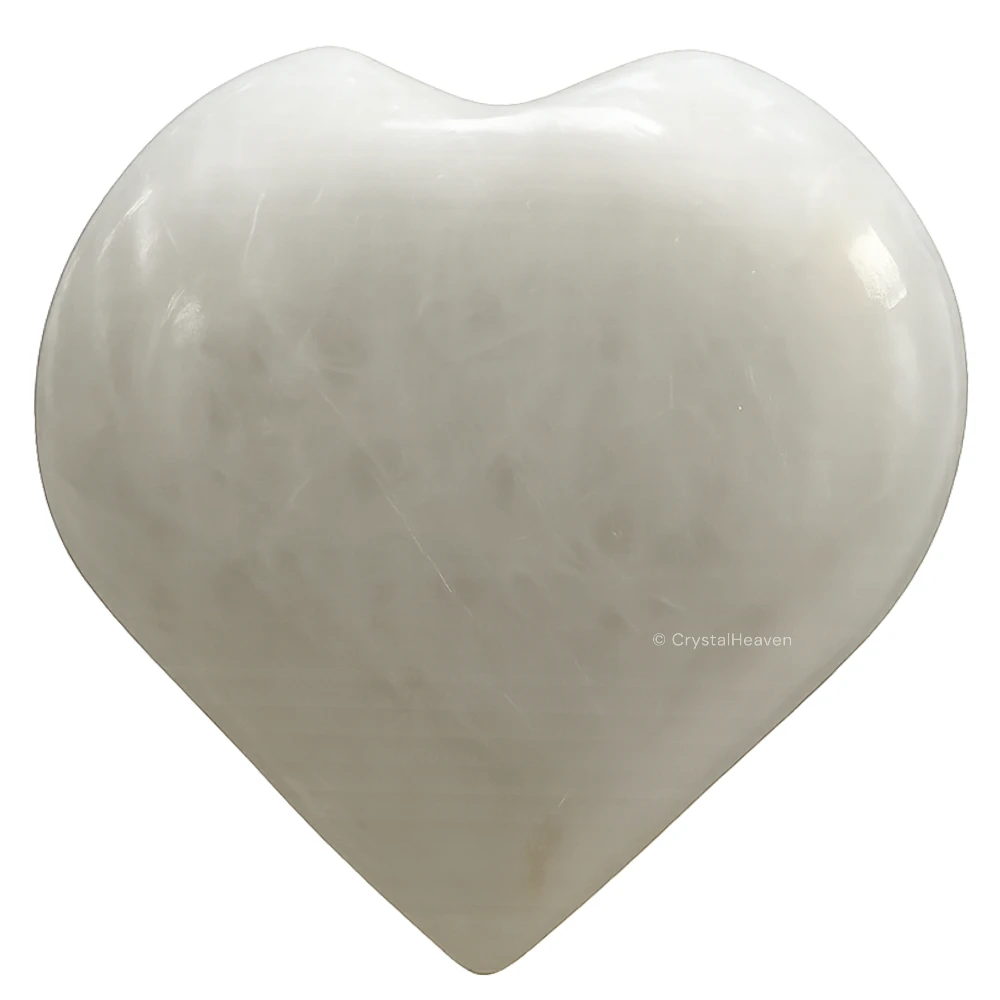 Snow Quartz Heart