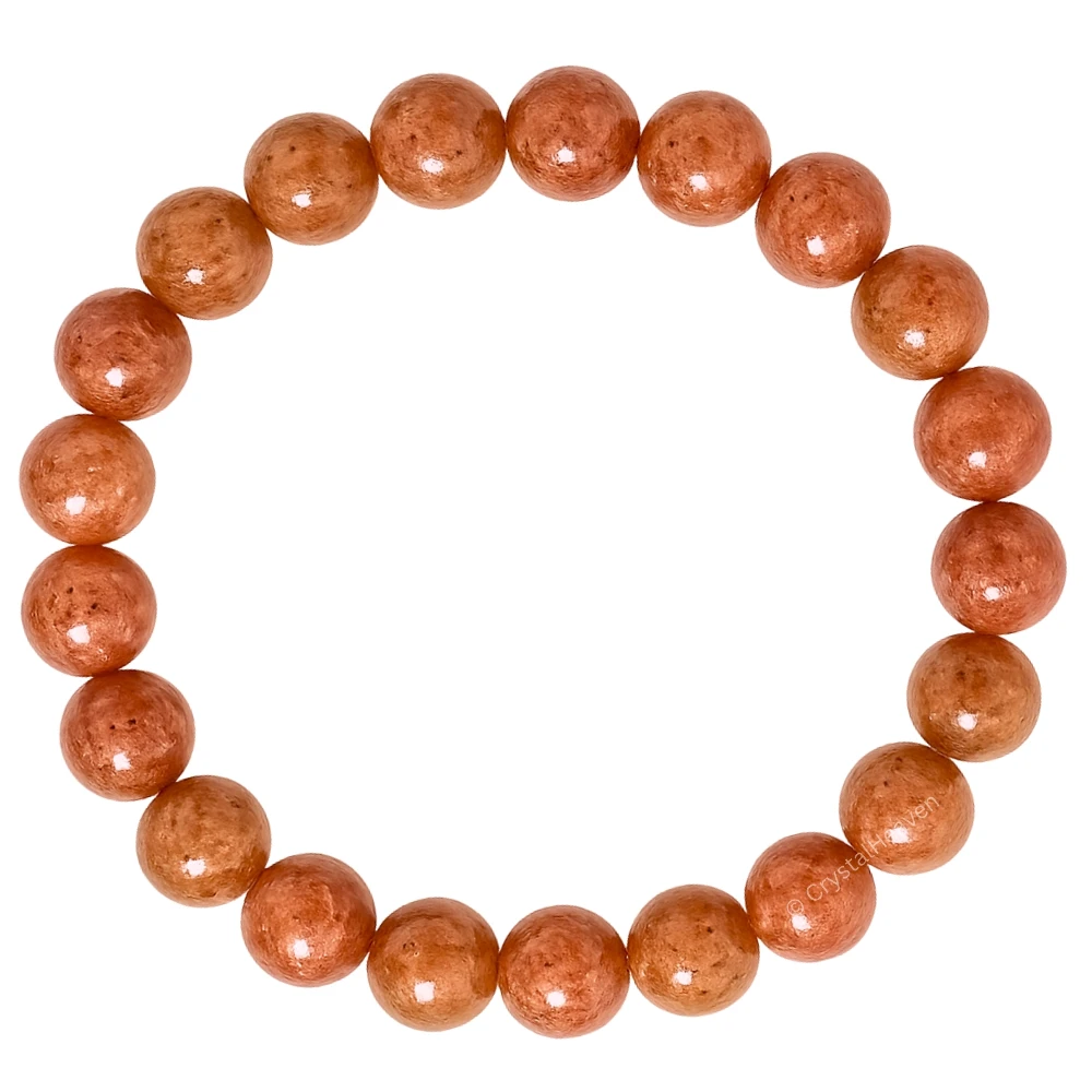 Strawberry Quartz  Bracelet (Elastic)