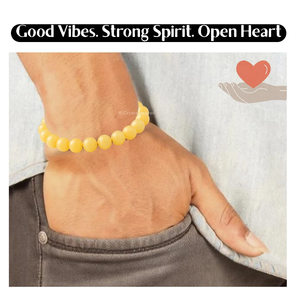Yellow Calcite Bracelet (Adjustable)