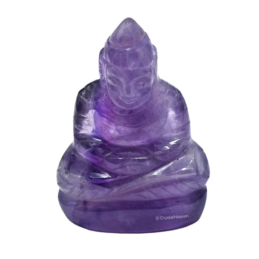 Amethyst Buddha Statue