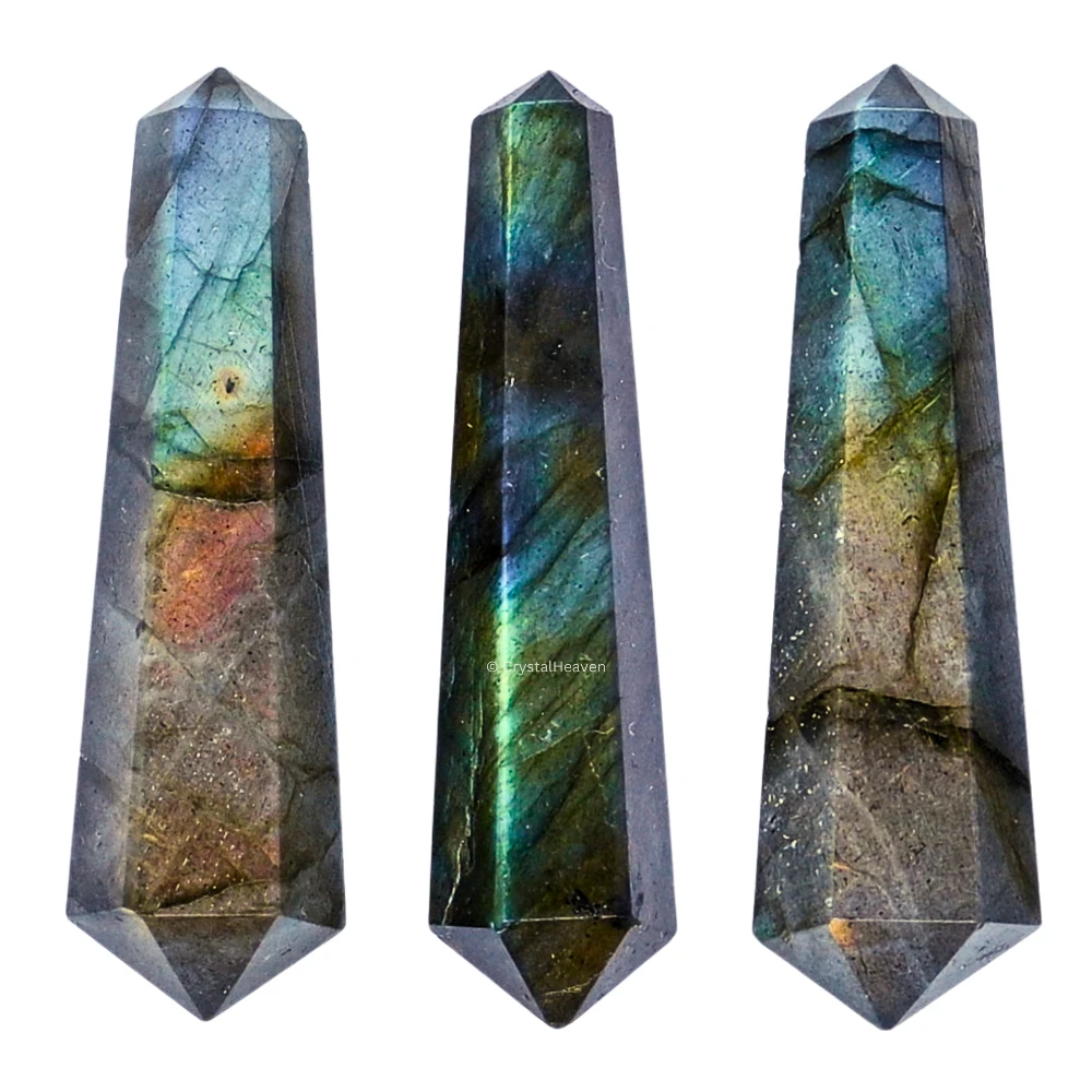 Labradorite Pencil Points (Double Terminated) (Set of 10)