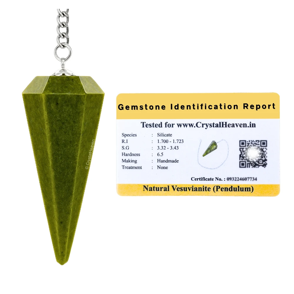Vesuvianite Pendulum