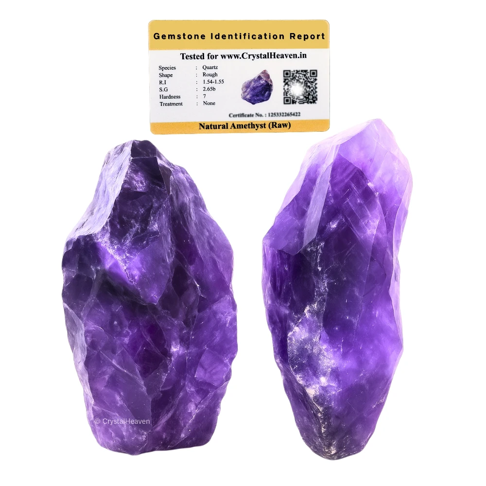 Raw Amethyst Crystals (1 Piece)