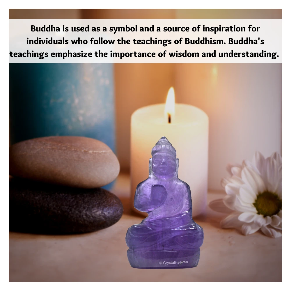Amethyst Buddha Statue