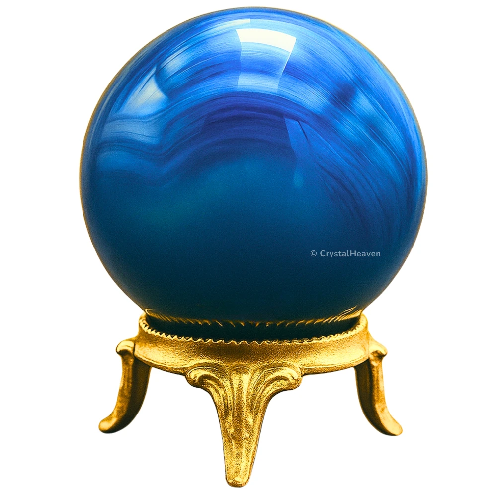 Blue Onyx Sphere