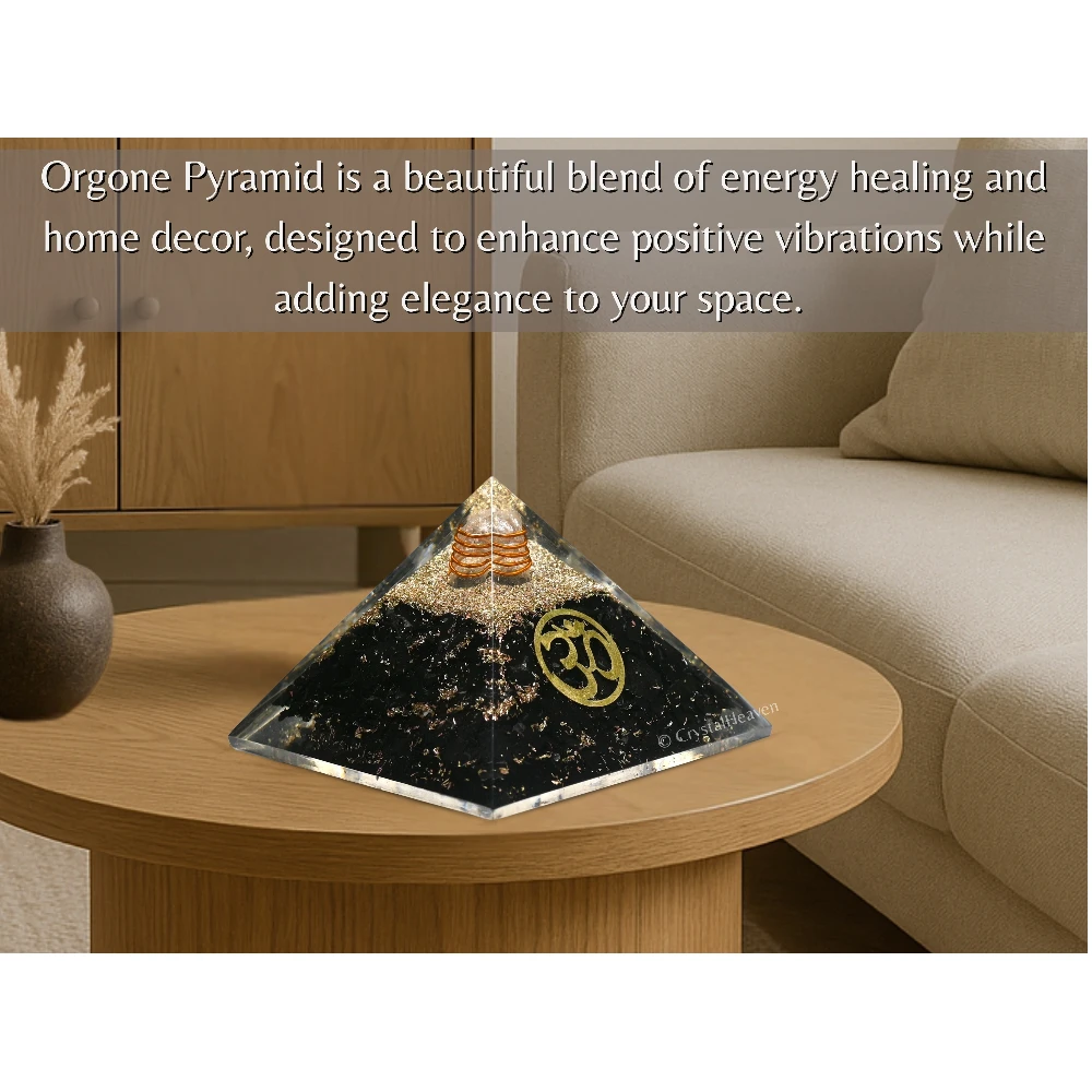 Shungite Orgone Pyramid (Small OM)