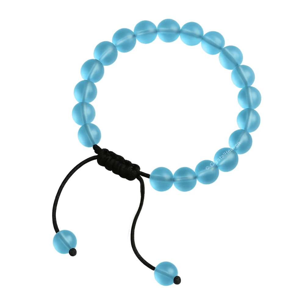 Aquamarine Mermaid Bracelet (Adjustable)
