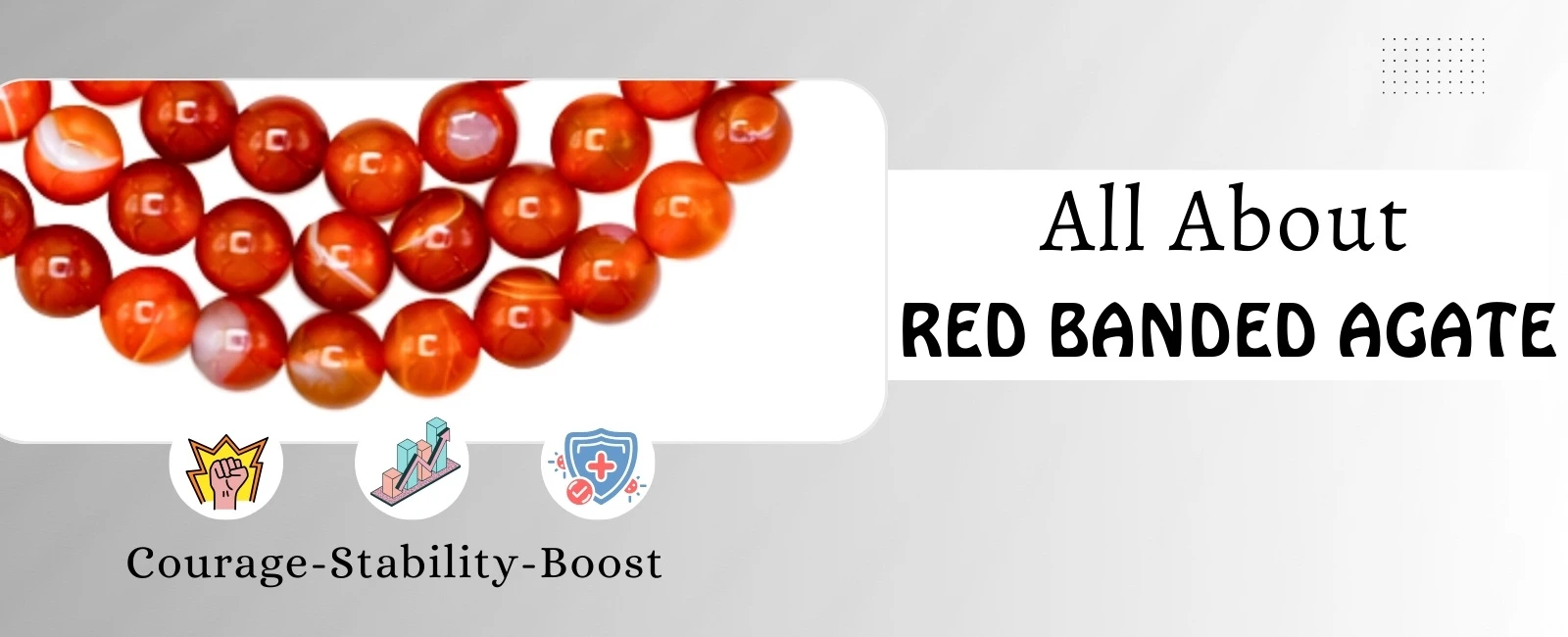 Red Banded Agate – Strength, Protection & Energy Balance