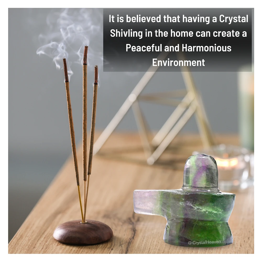 Multi Fluorite Shivling