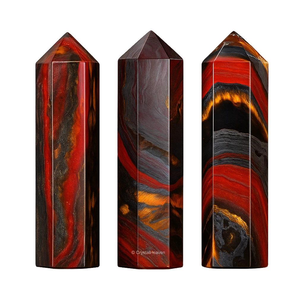 Iron Tiger Eye Pencil Points (Set of 3)