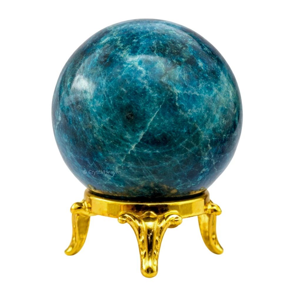 Blue Apatite Sphere (1.5 Inch)
