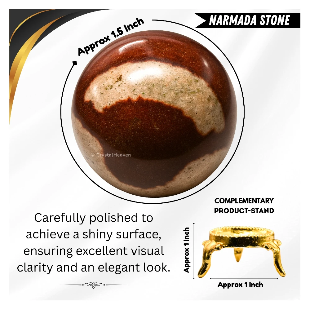 Shiva Lingam Sphere (1.5 Inch)