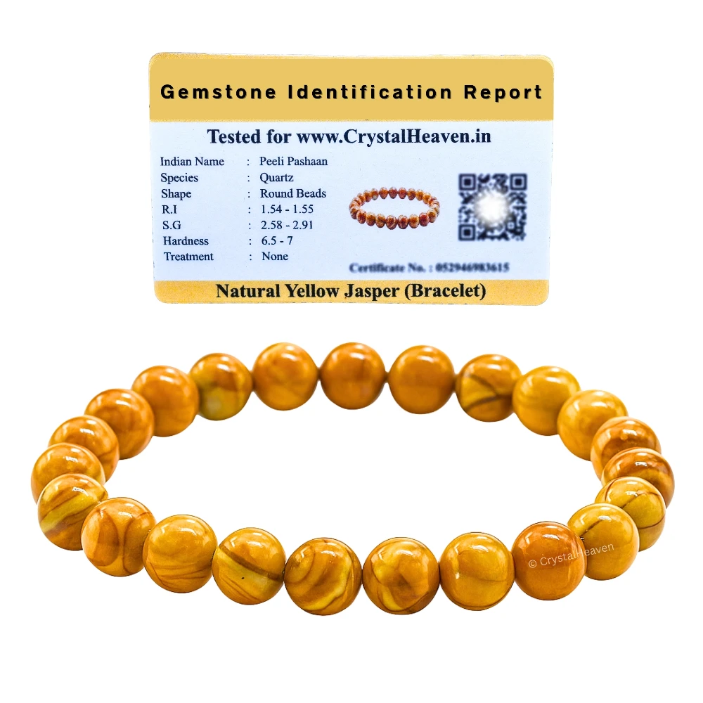 Yellow Jasper Bracelet (Elastic)