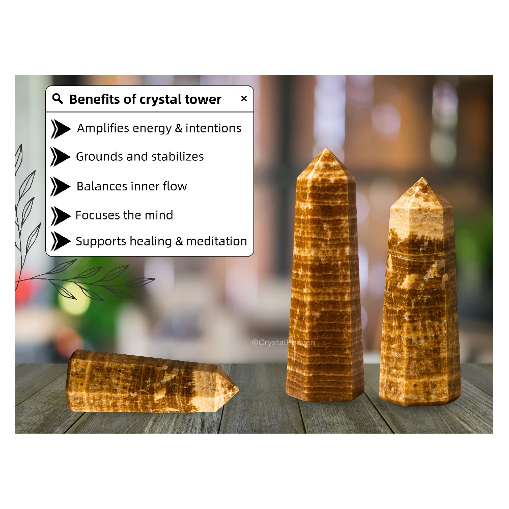 Aragonite Tower (3" to 4" inch)