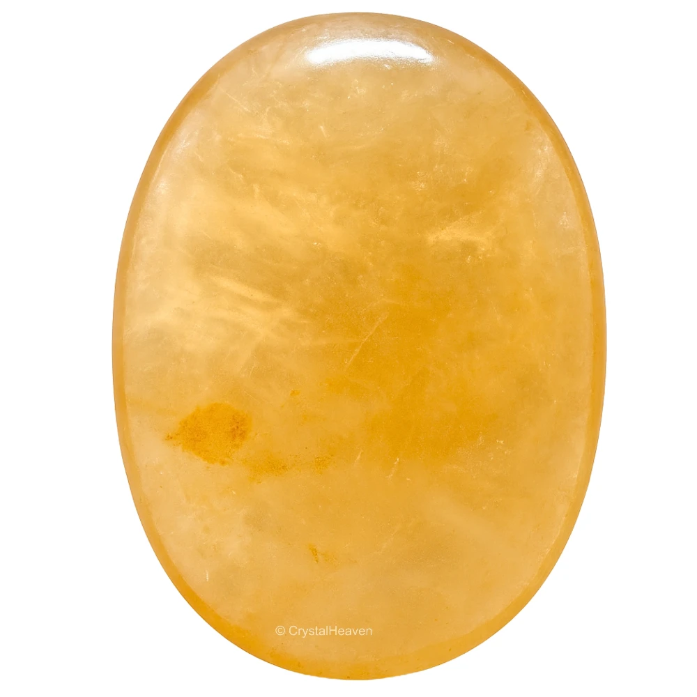 Citrine Palm Stone
