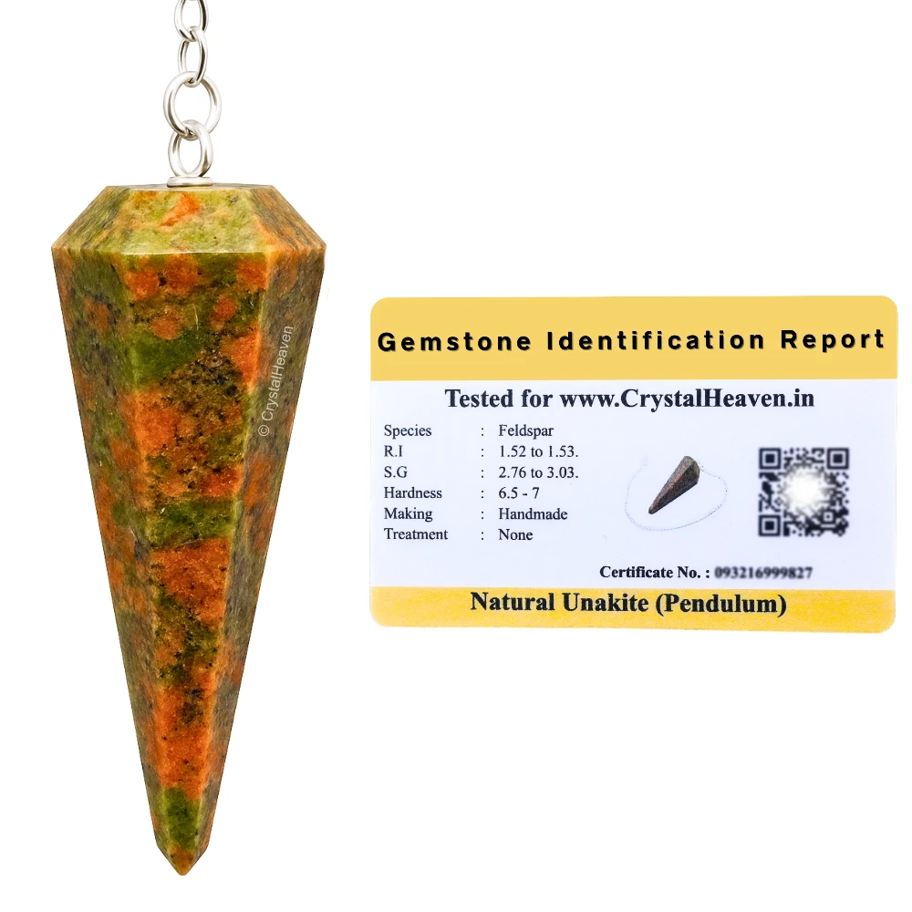 Unakite Pendulum