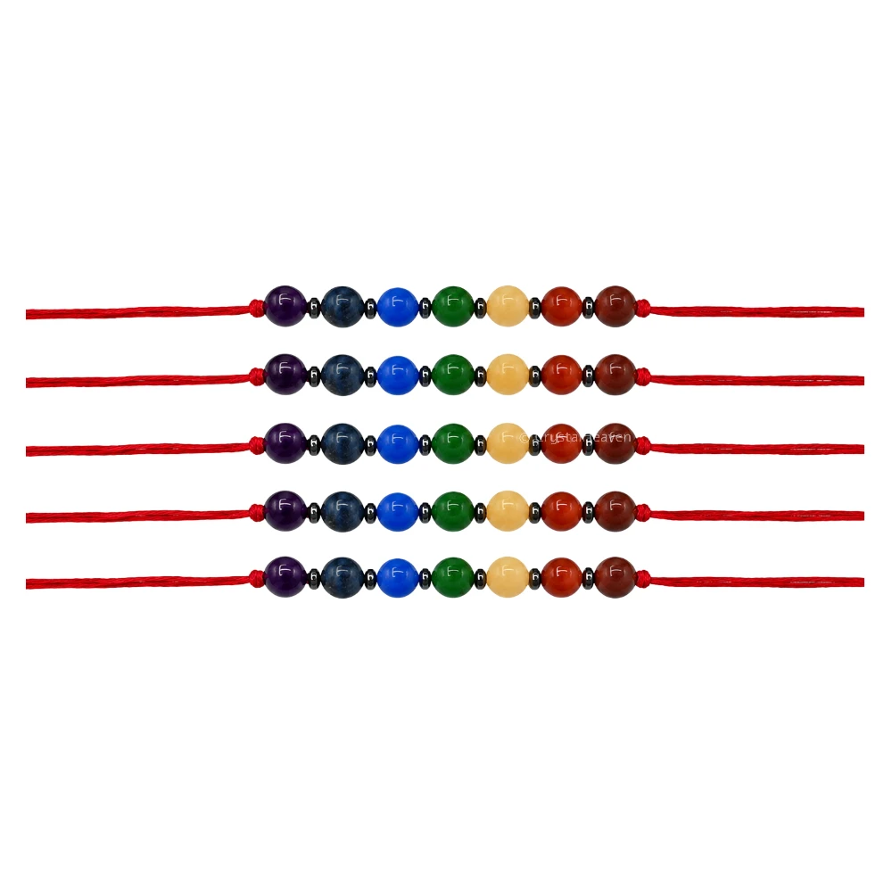 Chakra Rakhi for Brother (Set of 5)