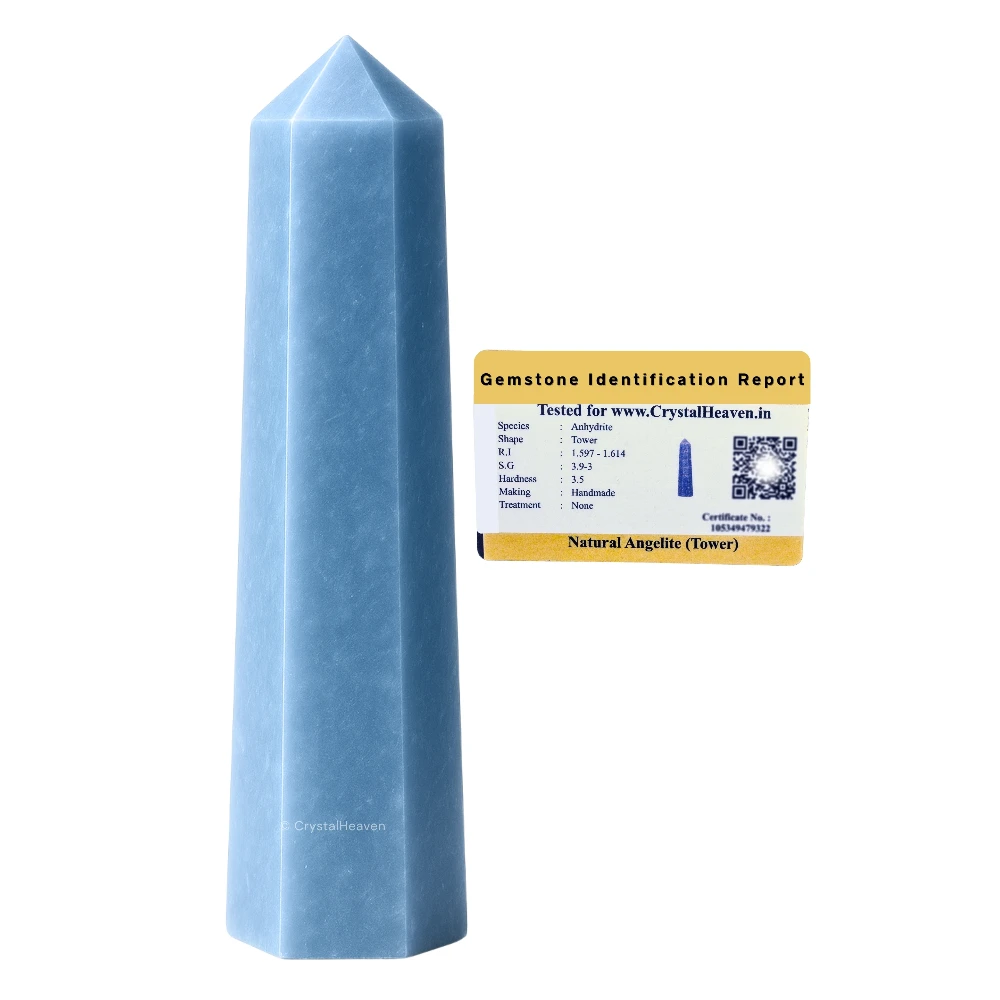 Angelite Tower (3" to 4" inch)