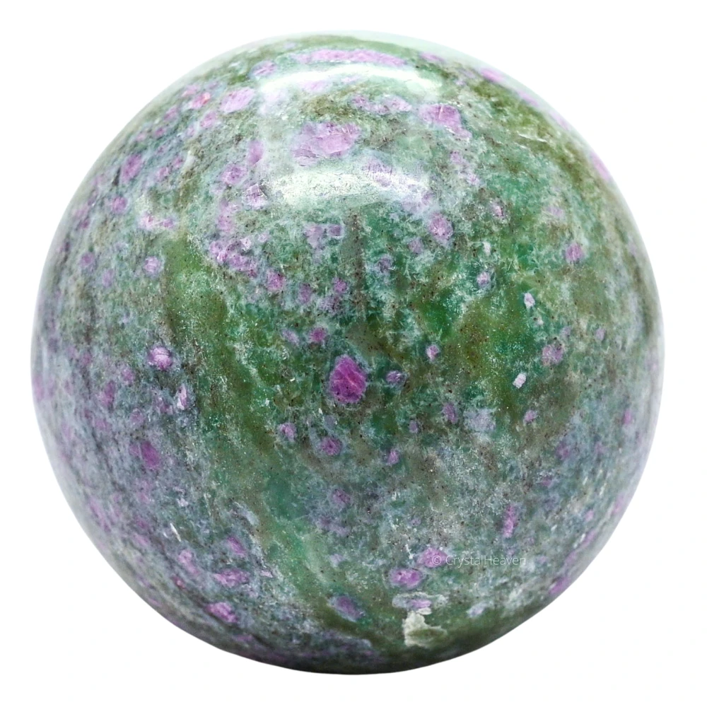 Large Ruby Fuchsite Sphere (2.5 Inch)