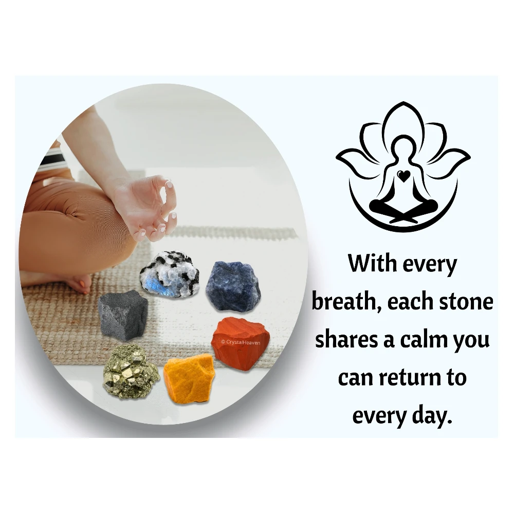 New Beginning Raw Crystals Set