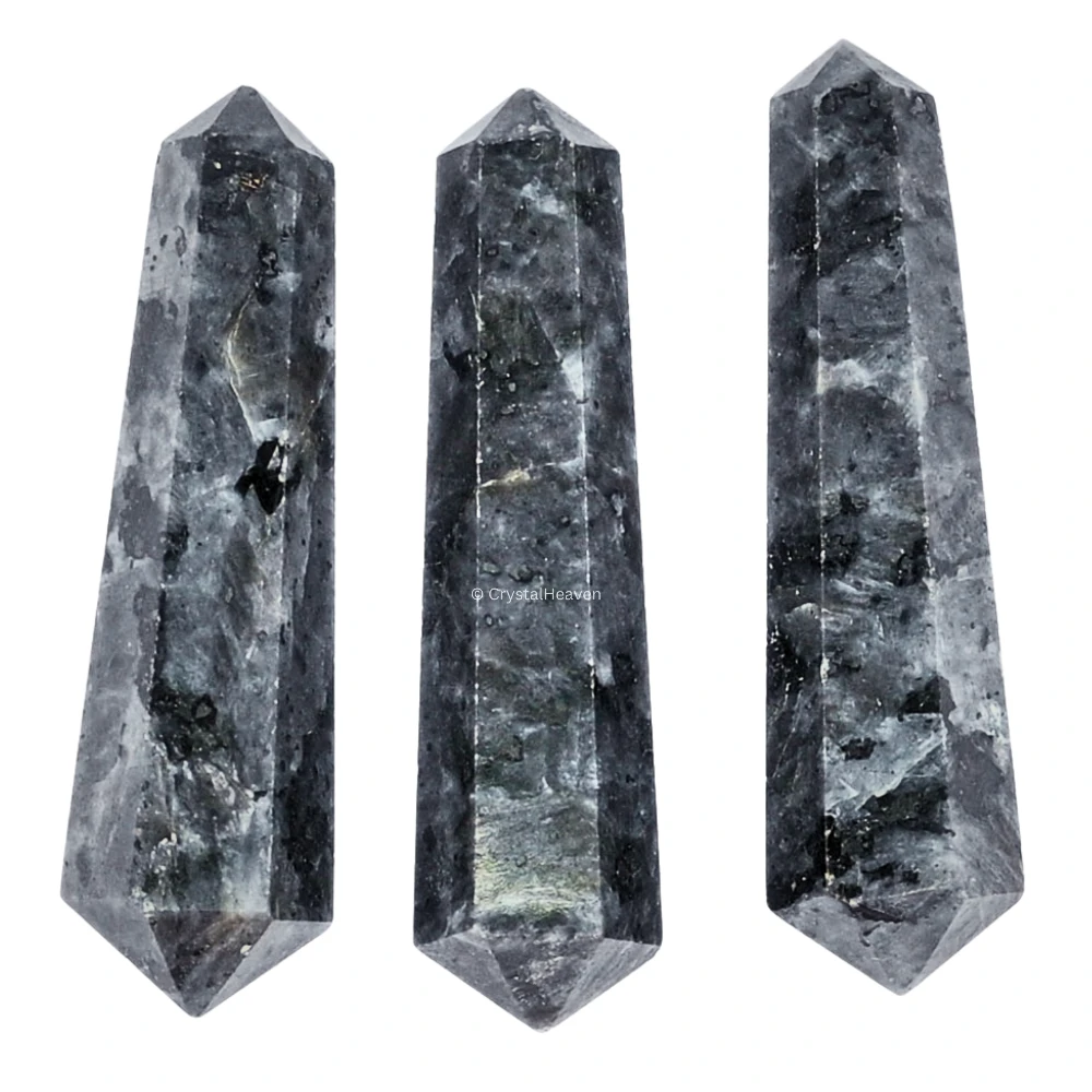 Larvikite Pencil Points (Double Terminated) (Set of 10)