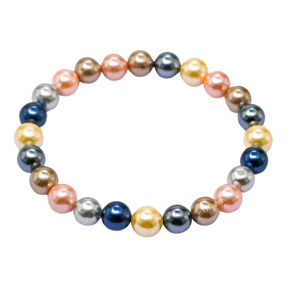 Multi Pearl Bracelet (Elastic)