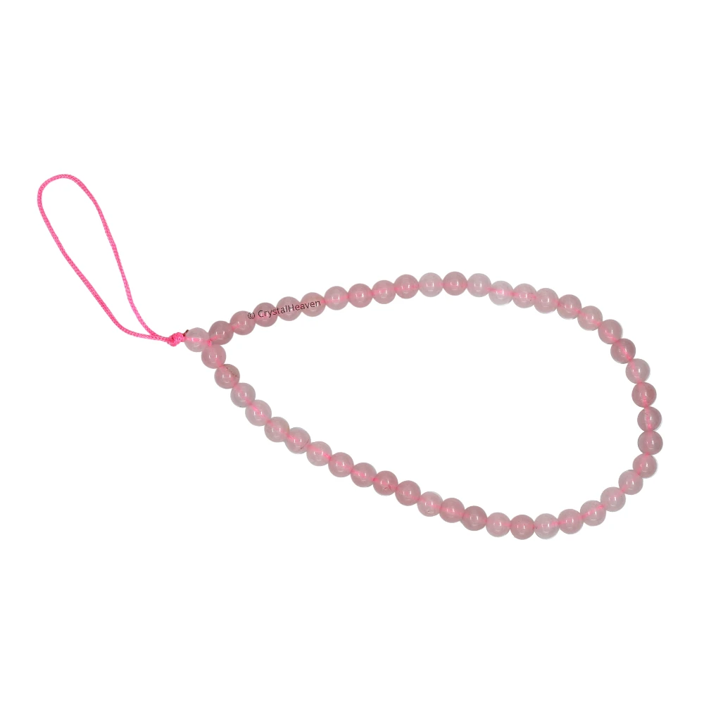 Rose Quartz Phone Charm