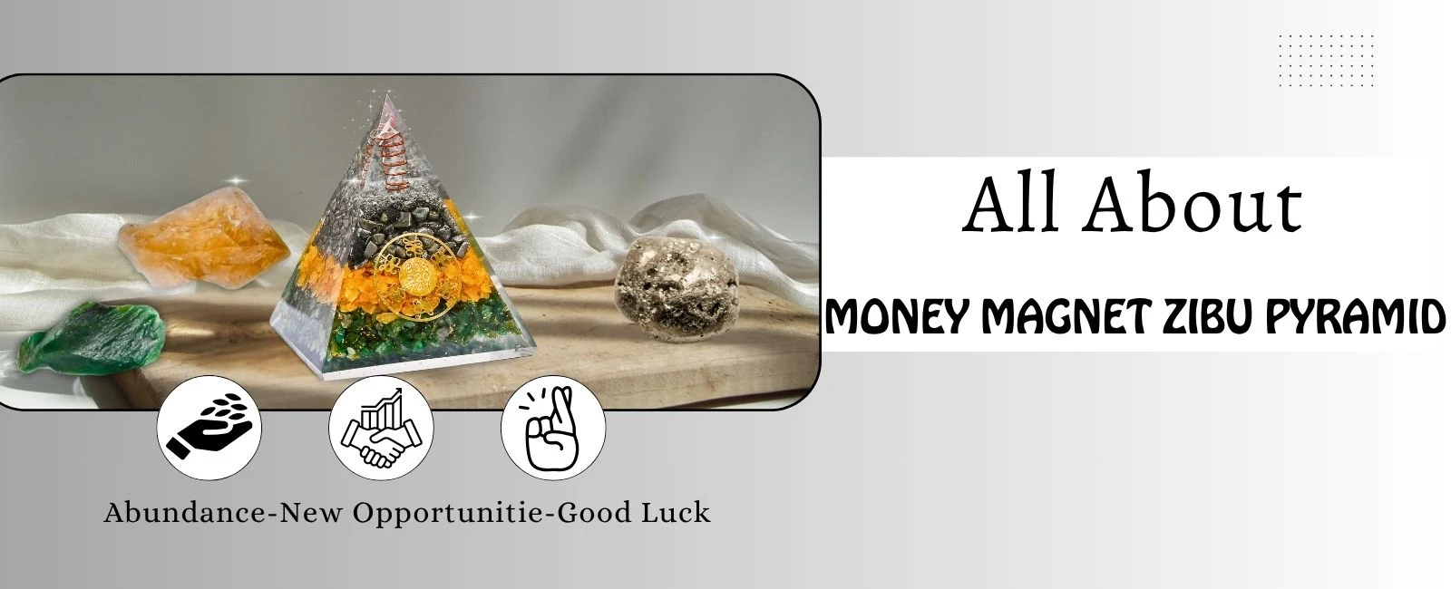 Money Magnet Orgone Pyramid: Attract Wealth, Energy & Success
