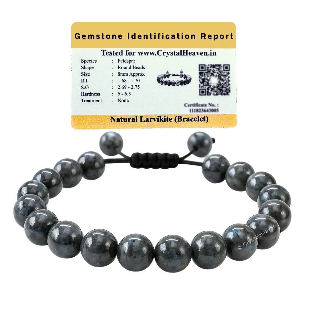 Larvikite Bracelet (Adjustable)