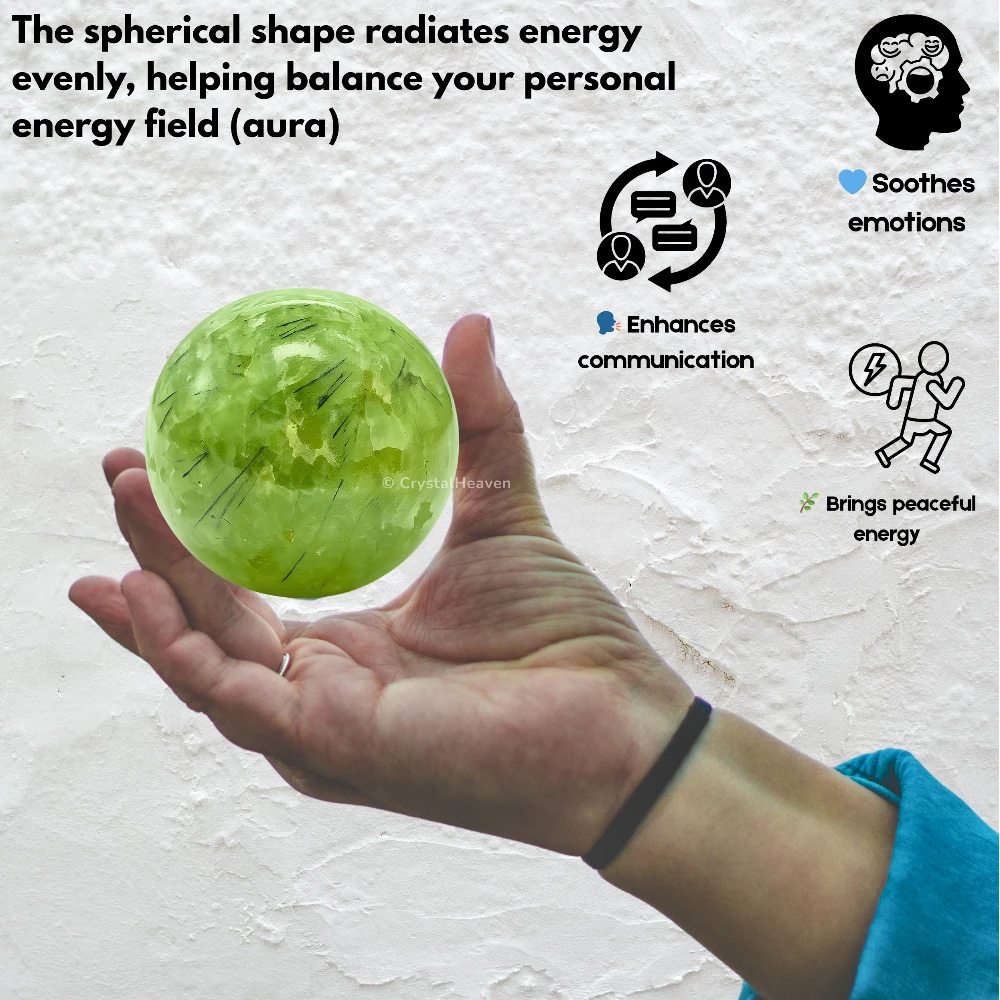 Prehnite Sphere (2 Inch)