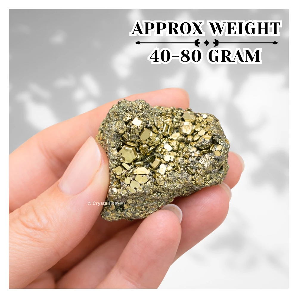 Pyrite Stone Crystal Cluster (40 to 80)