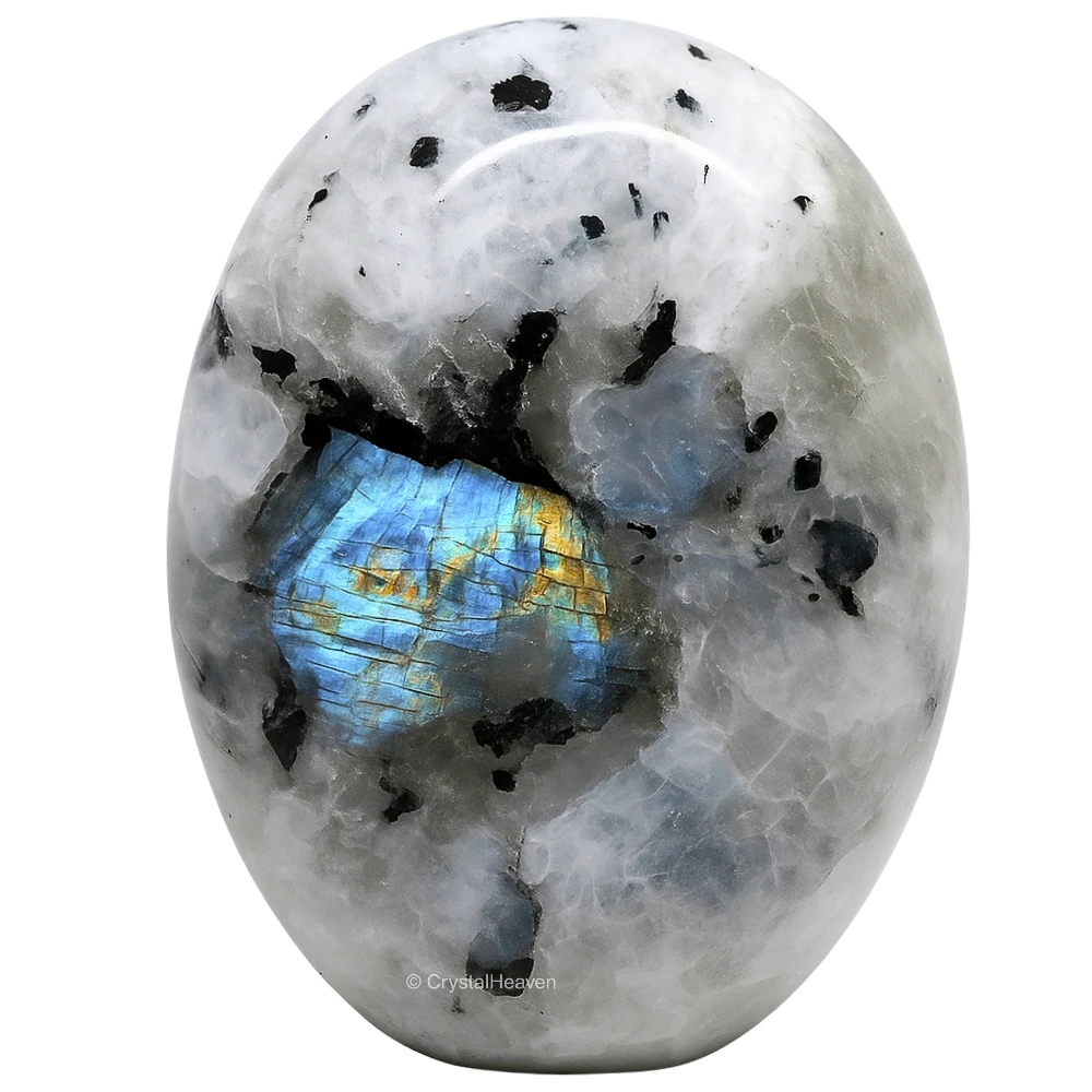 Rainbow Moonstone Palm Stone (Large)