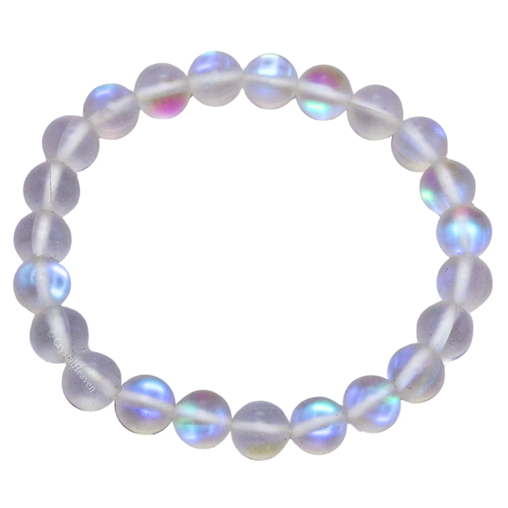 Rainbow White Mermaid Bracelet (Elastic)