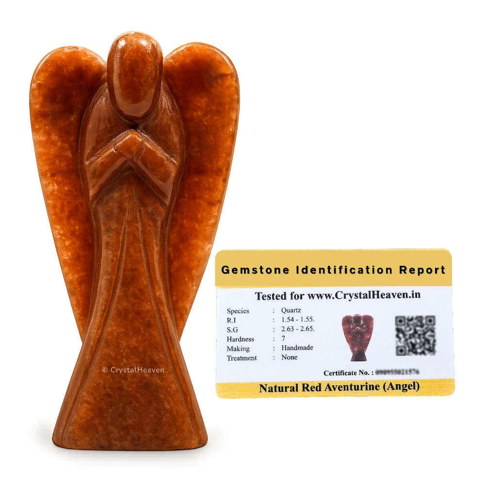Red Aventurine Angel (2 Inch)
